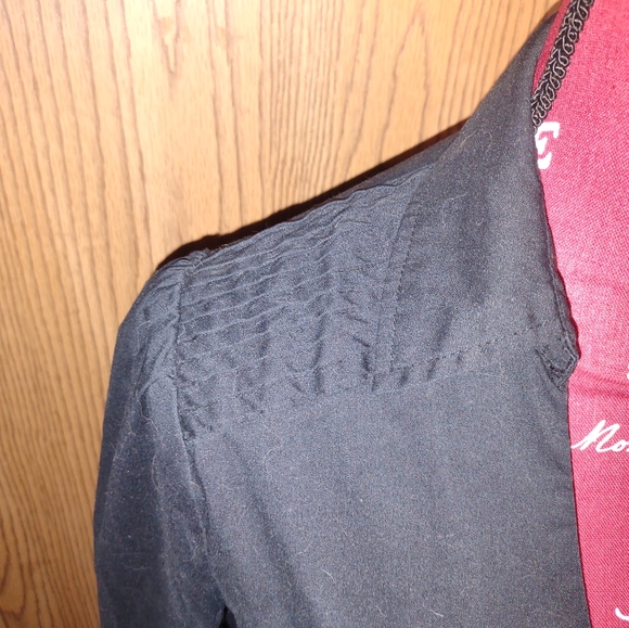 Black long sleeve blouse M - Picture 6 of 8